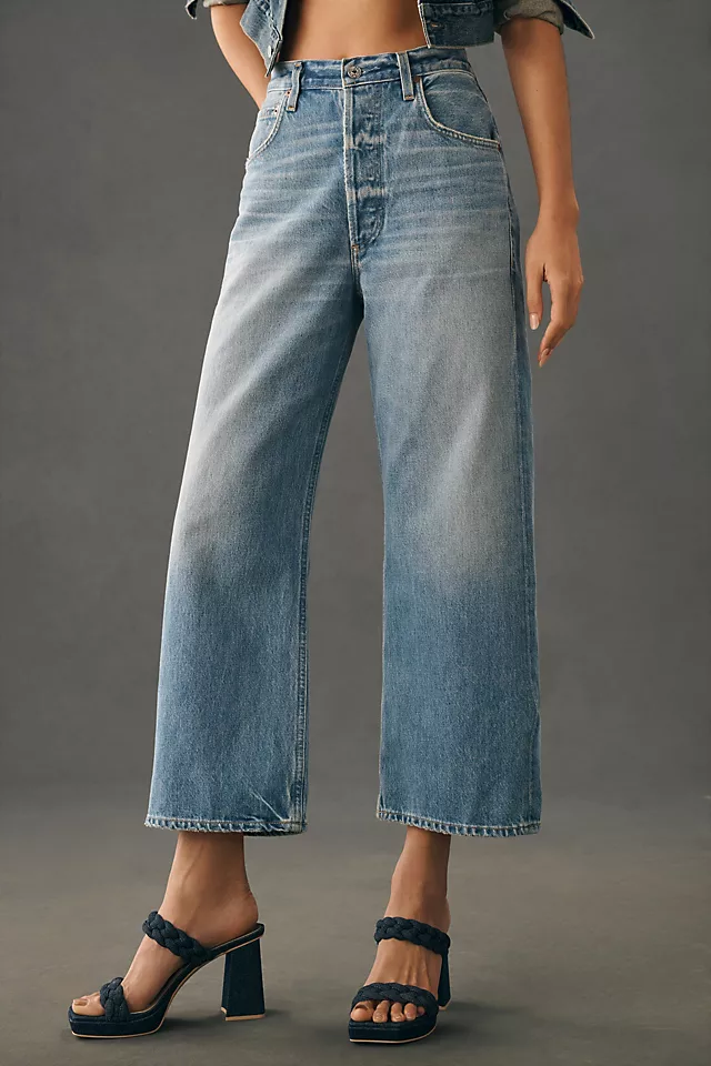 Citizens of Humanity Gaucho Vintage High-Rise Wide-Leg Jeans SODAPOP