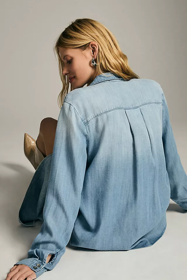 Cloth & Stone Chambray Buttondown BLUE