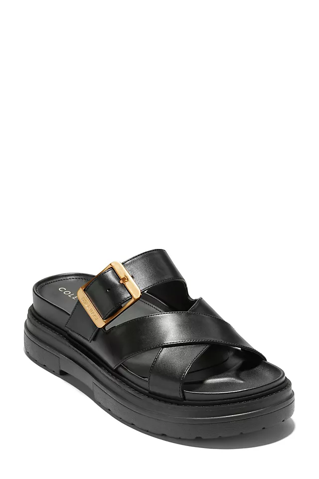 Cole Haan Fraya Slide Sandals BLACK