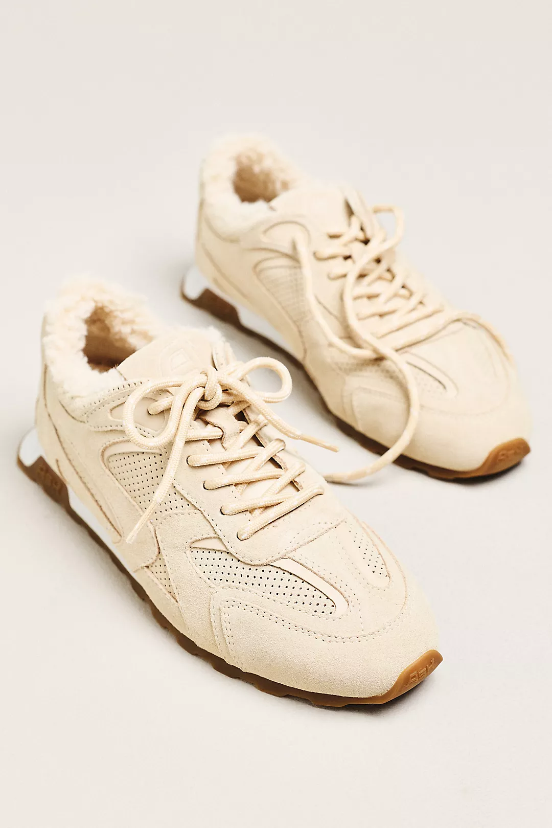 Ash Kasar Faux-Shearling Sneakers