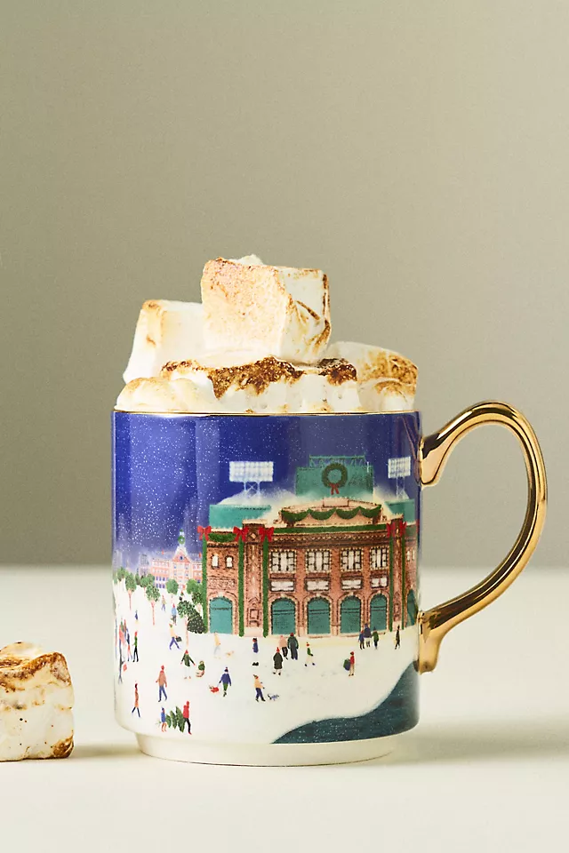 Holiday in the City Stoneware Mug