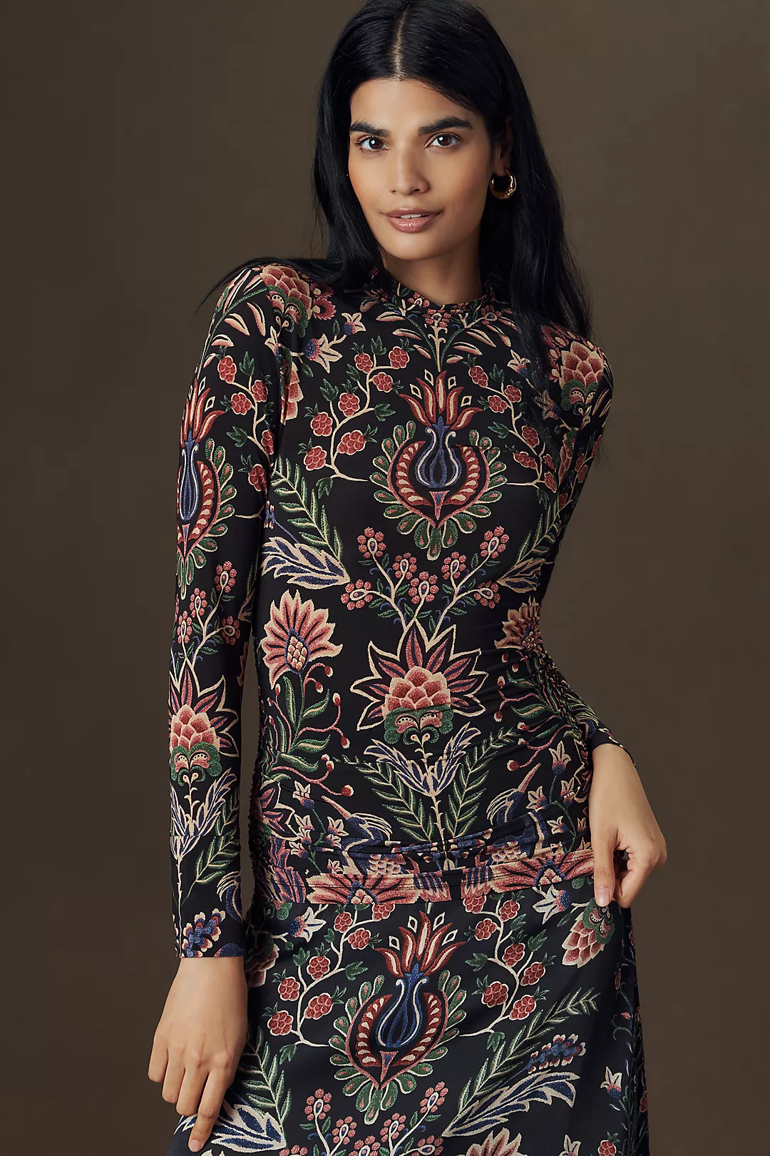 Farm Rio Ikat Floral Shirt