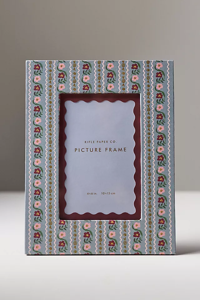 Floral Paper Picture Frame