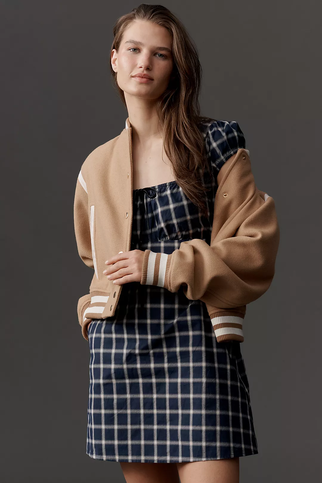 Lisa Says Gah Suzy Puff-Sleeve Mini Dress