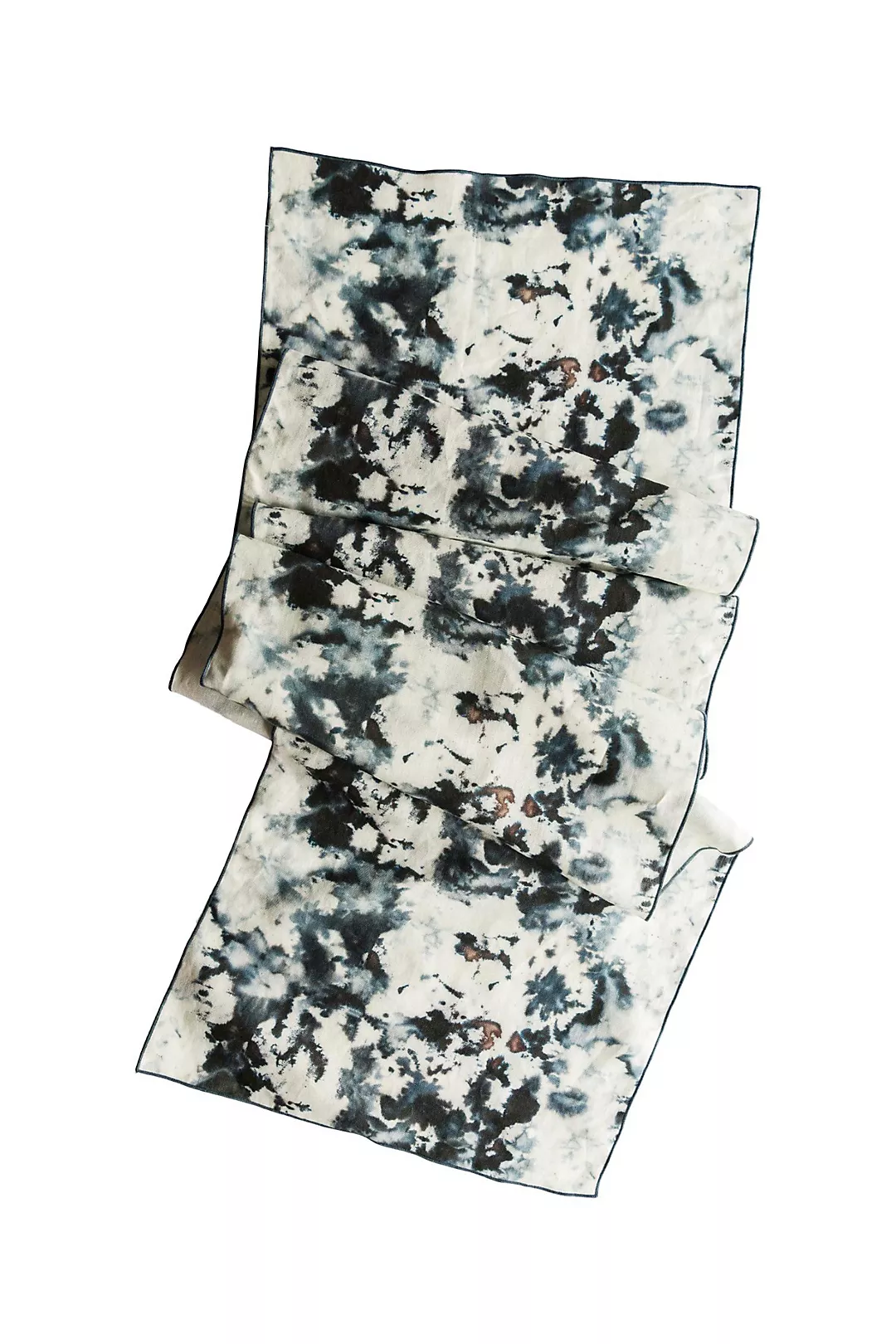 Goldie Home Linen Marble Print Table Runner