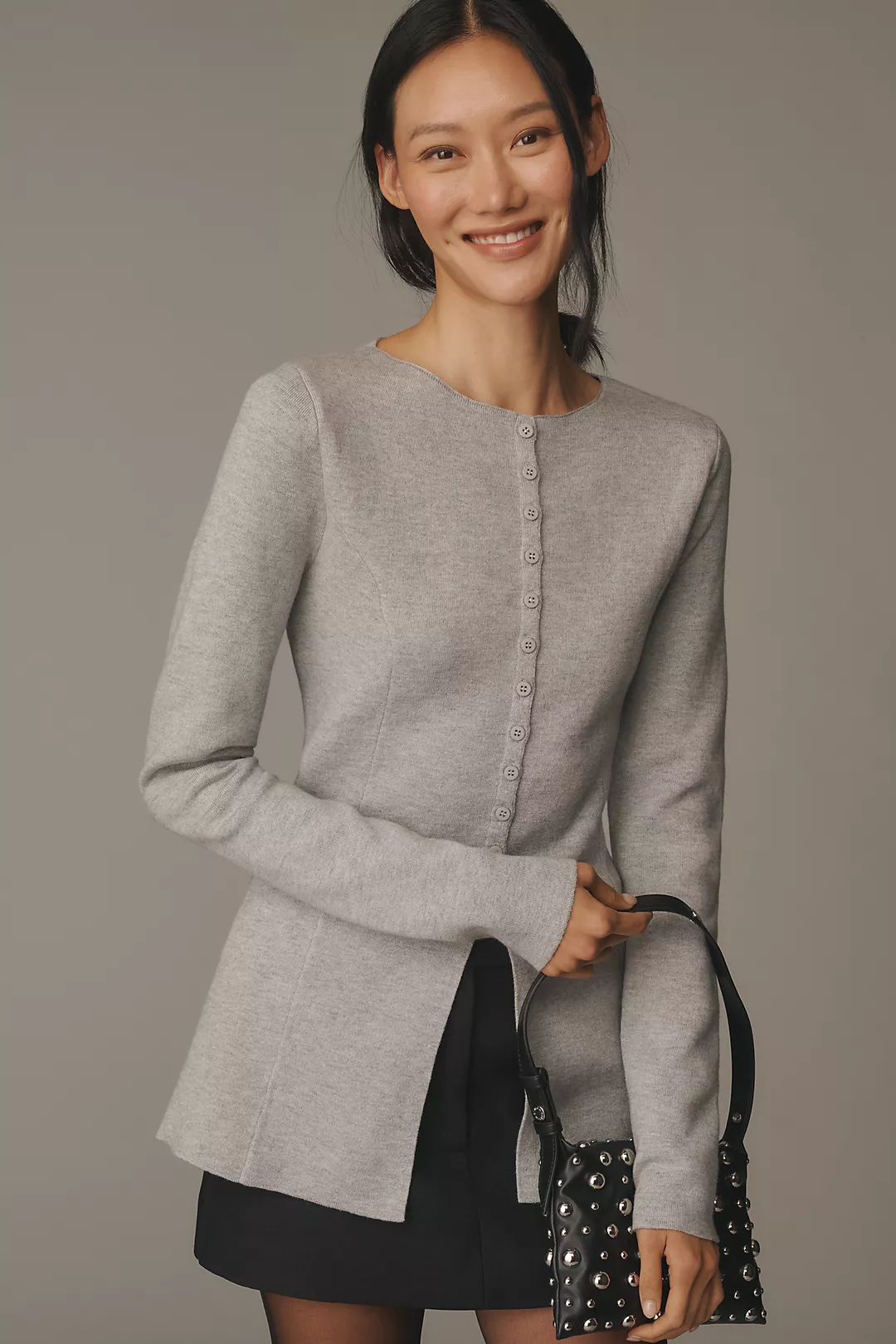 ALIGNE Daphne Waisted Cardigan Sweater