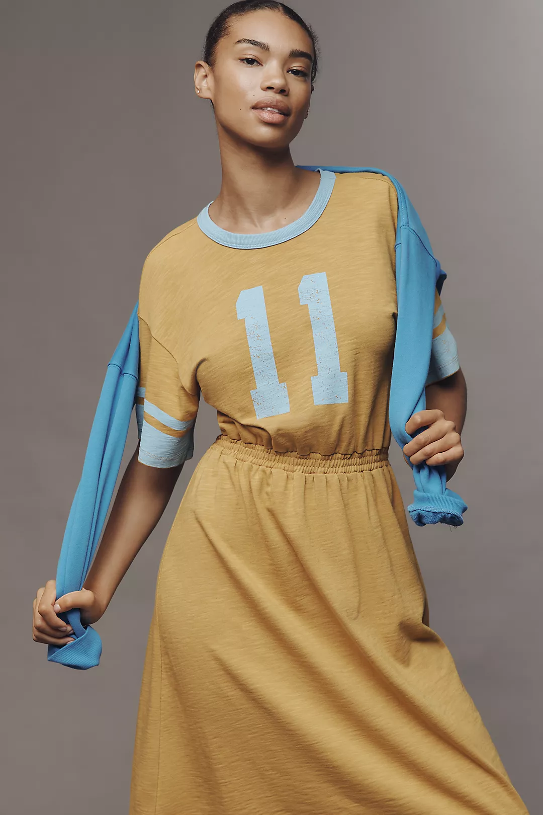 Sundry Rugby Midi Dress