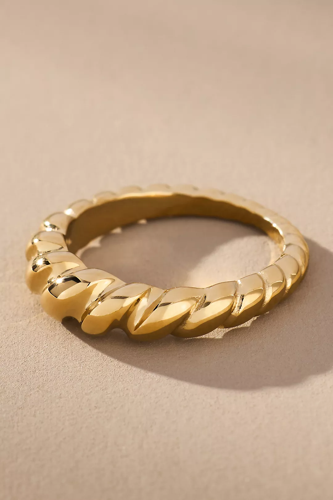 Ana Luisa Rope Slim Twist Ring