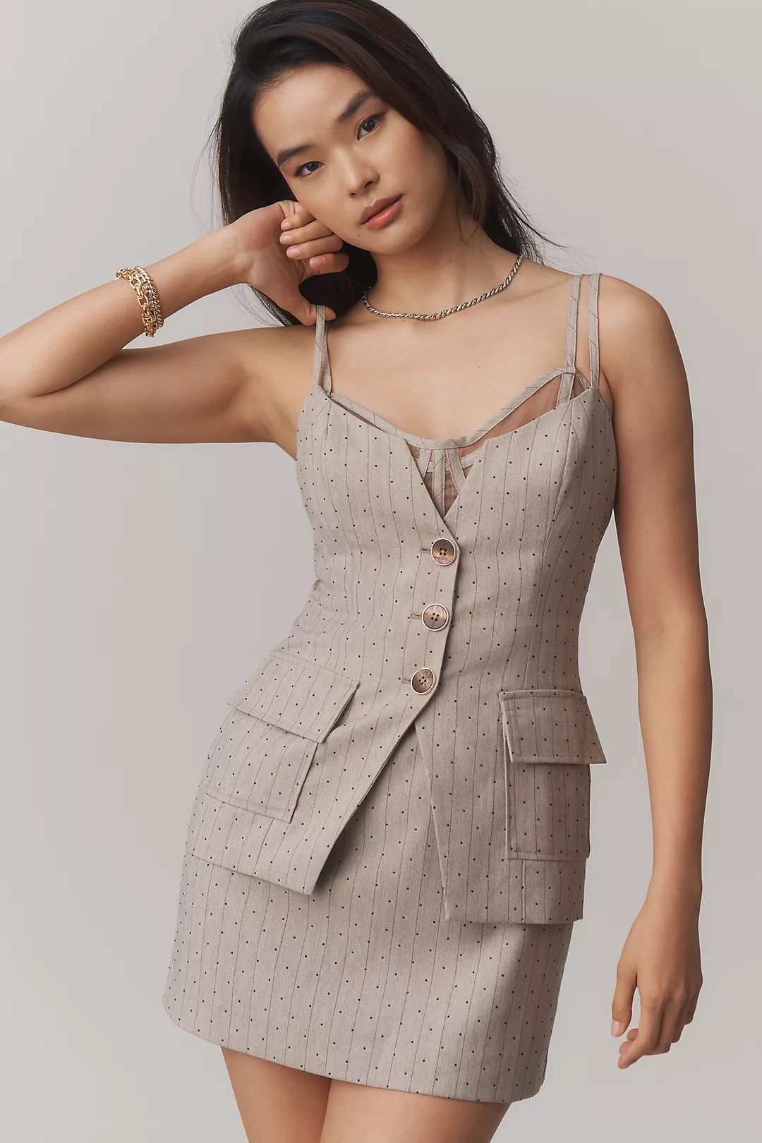 Maeve Structured Blazer Dress
