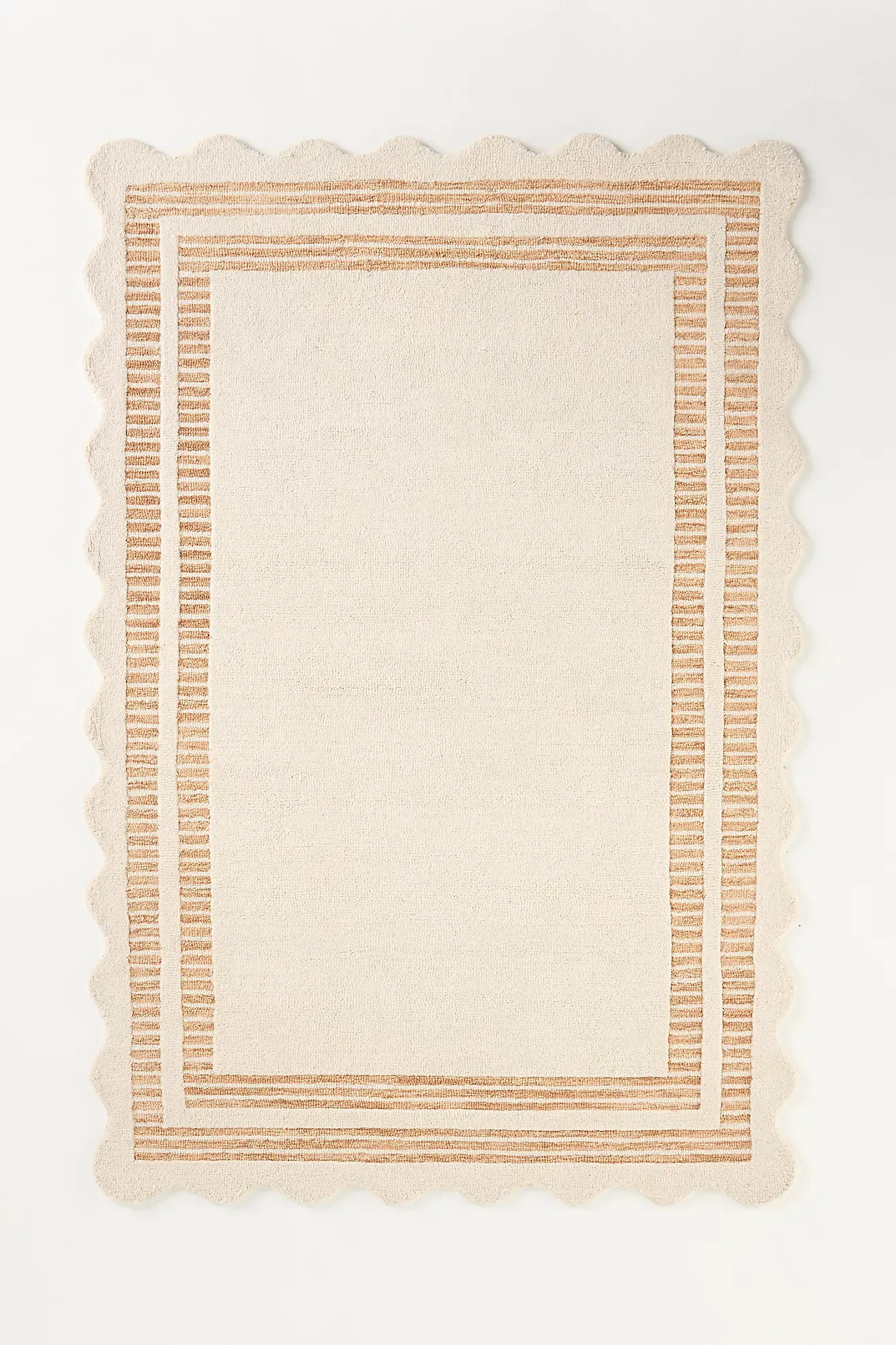 Hand-Tufted Scalloped Scottie Rug