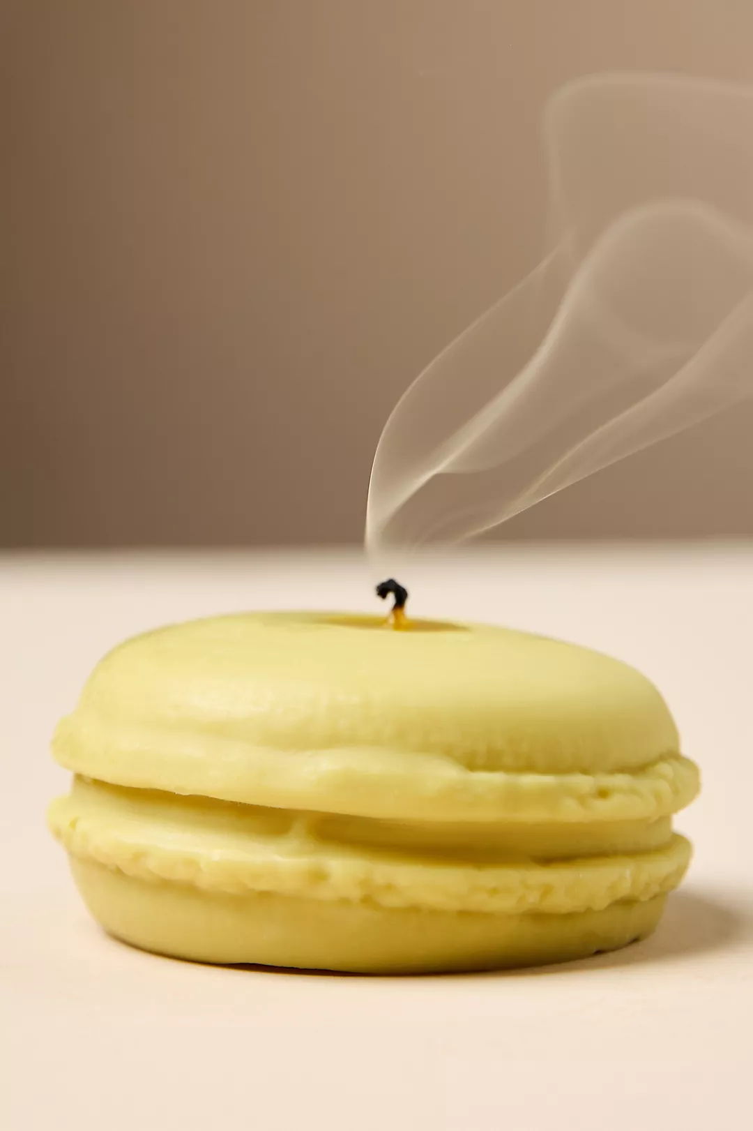 Nata Macaron Pistache Shaped Decorative Candle