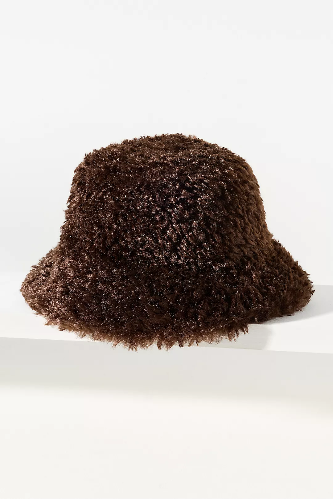 Curly Sherpa Fleece Bucket Hat