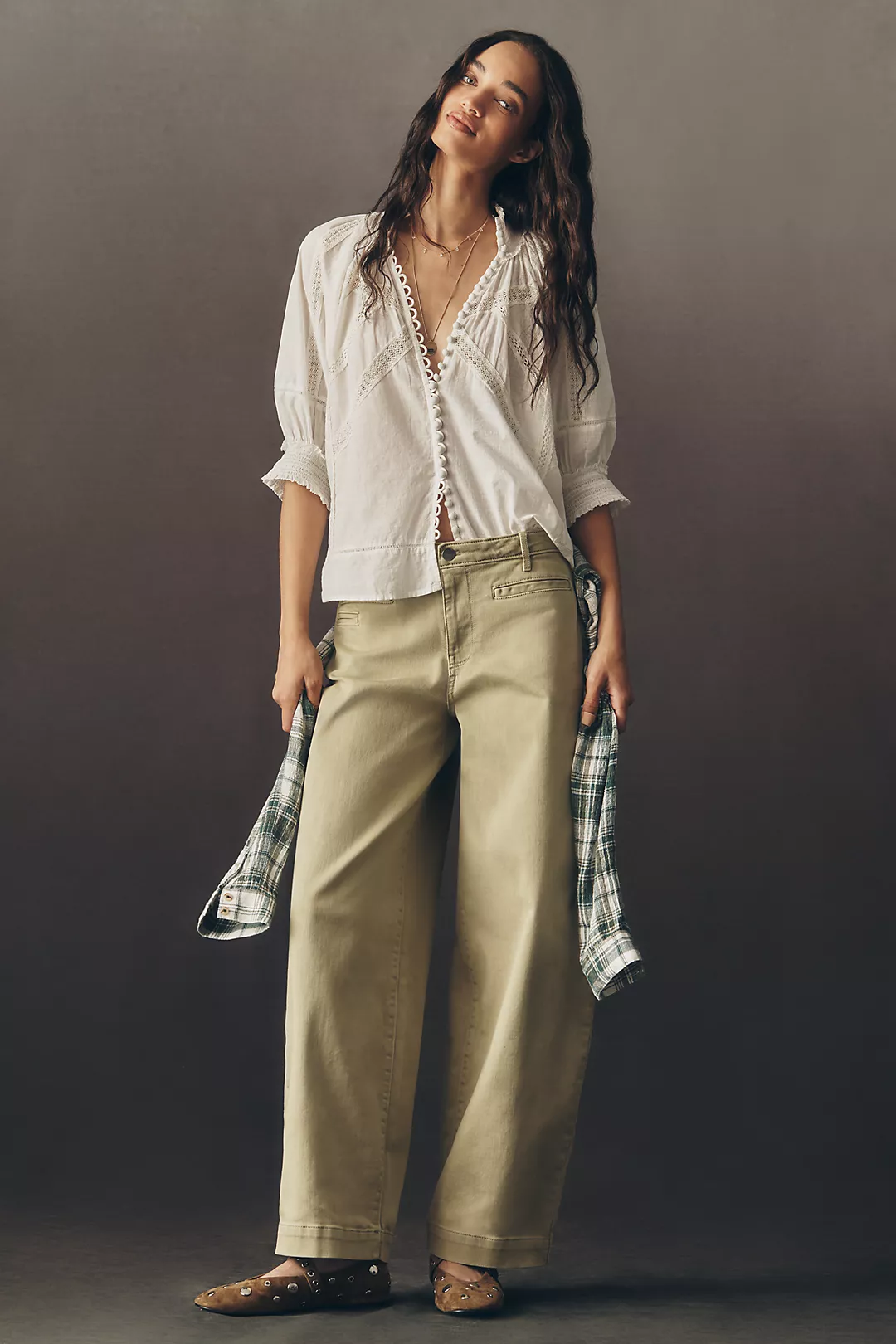 Maeve High-Rise Tapered Slouch Jeans