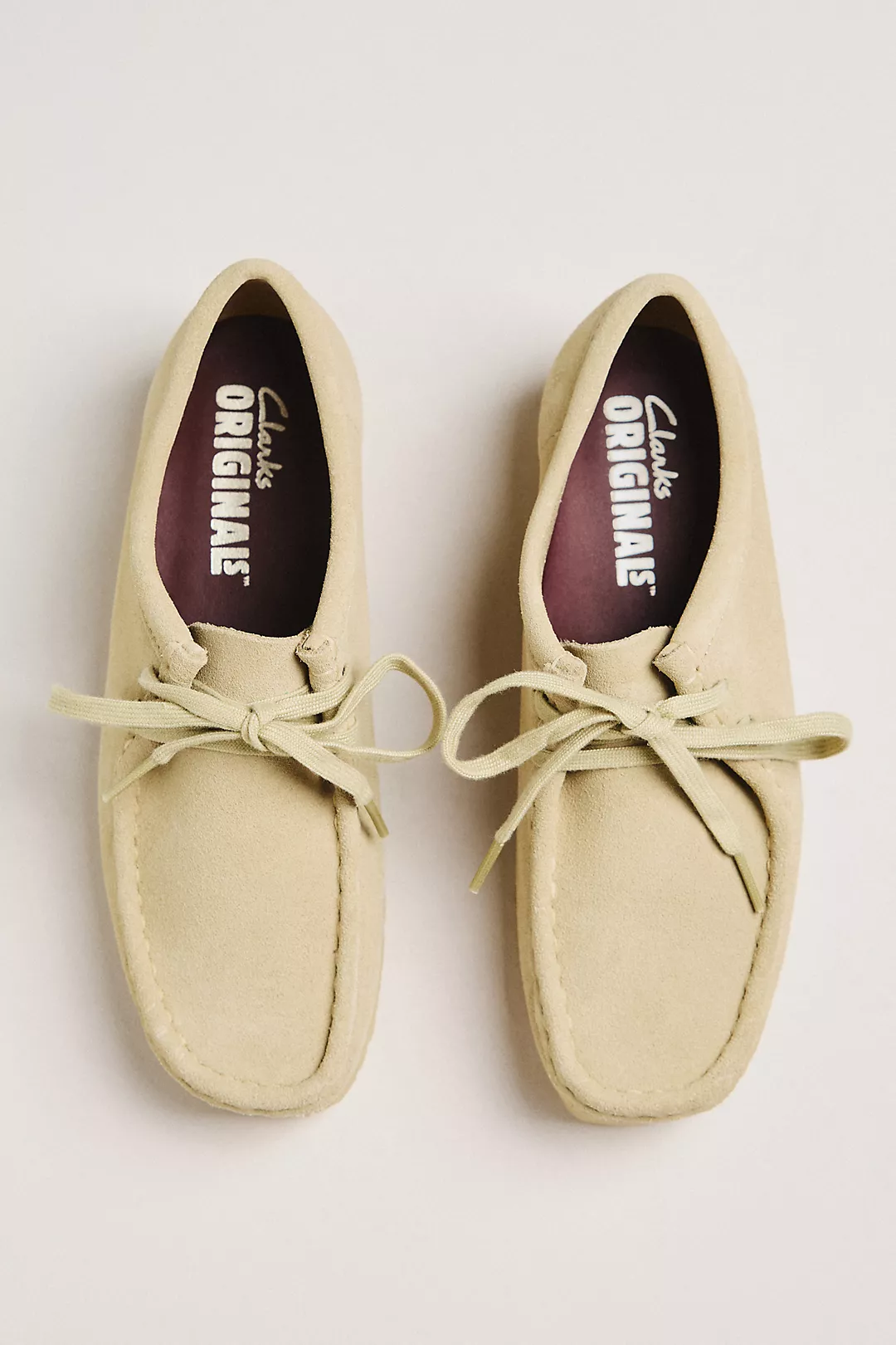Clarks Wallabee Suede Slip-On Shoes