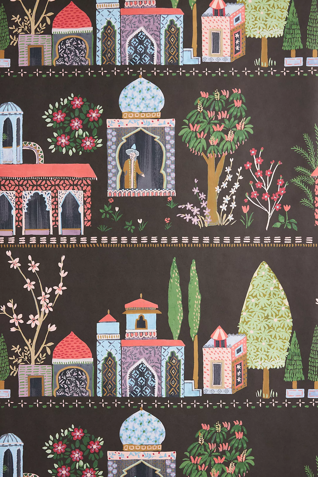 Medina Toile Wallpaper