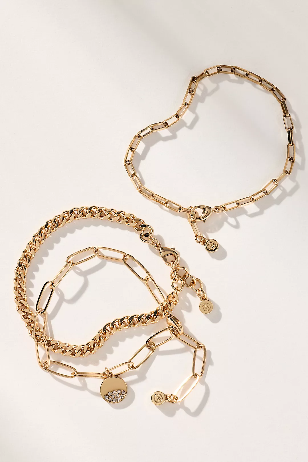 Ettika Power of Three Bracelets, Set of 3