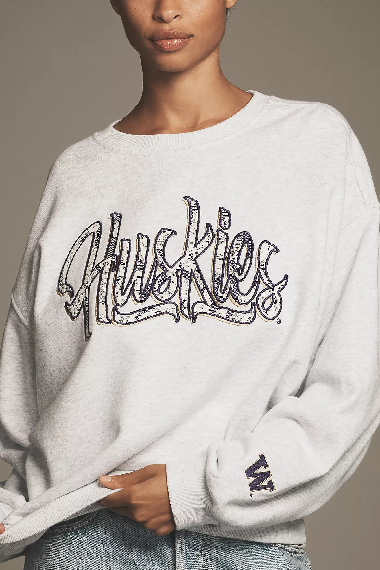 The Wild Collective x Anthropologie NCAA Cotton Sweatshirt