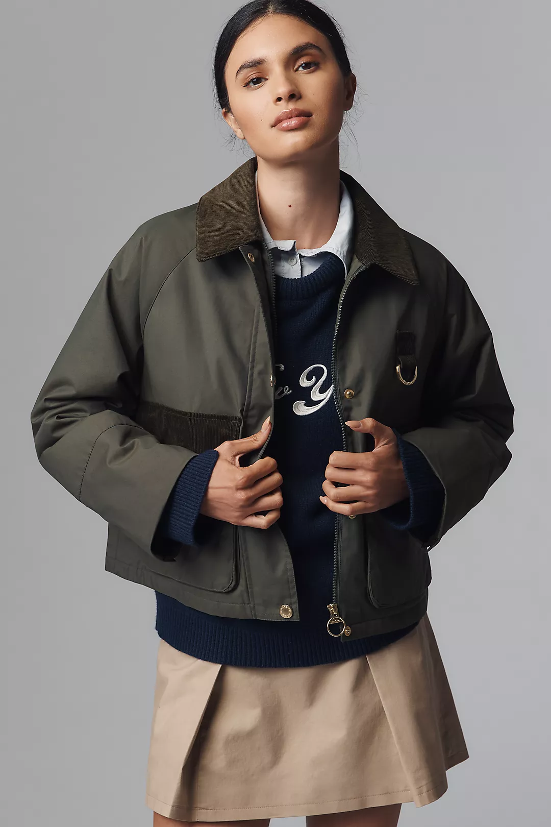 Barbour Phoebe Casual Waxed Cotton Jacket