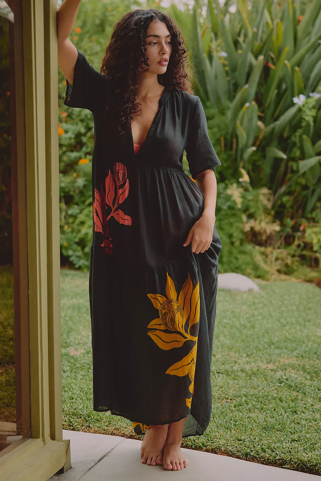 Celandine x Claire Johnson The Kallie Flowy Maxi Dress