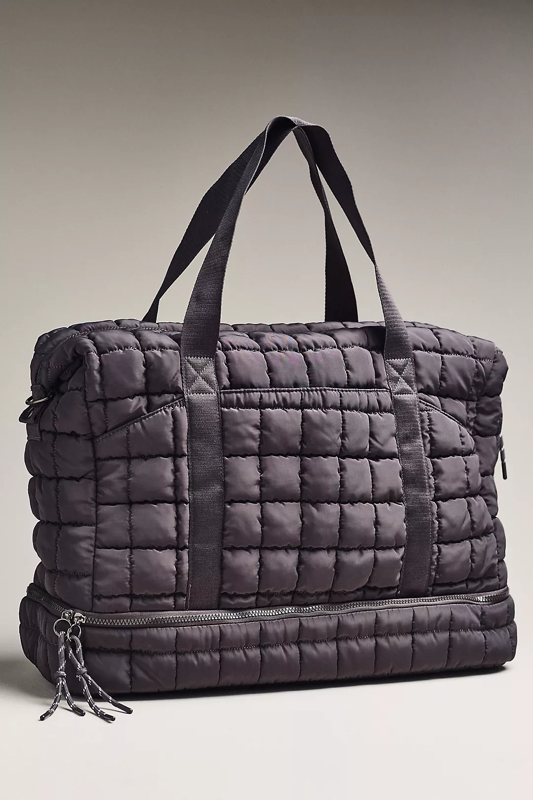Urban Expressions Quilted Puffer Globetrotter Weekender Tote