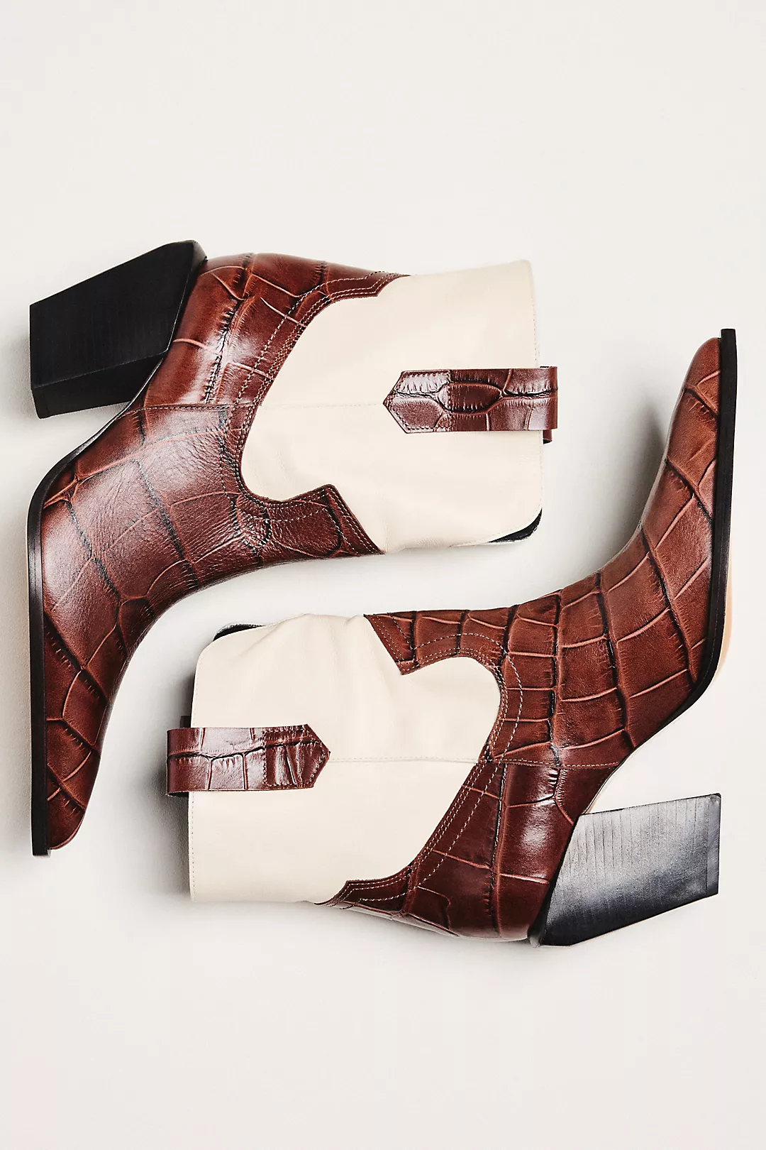 Schutz Memphis Western Ankle Boots