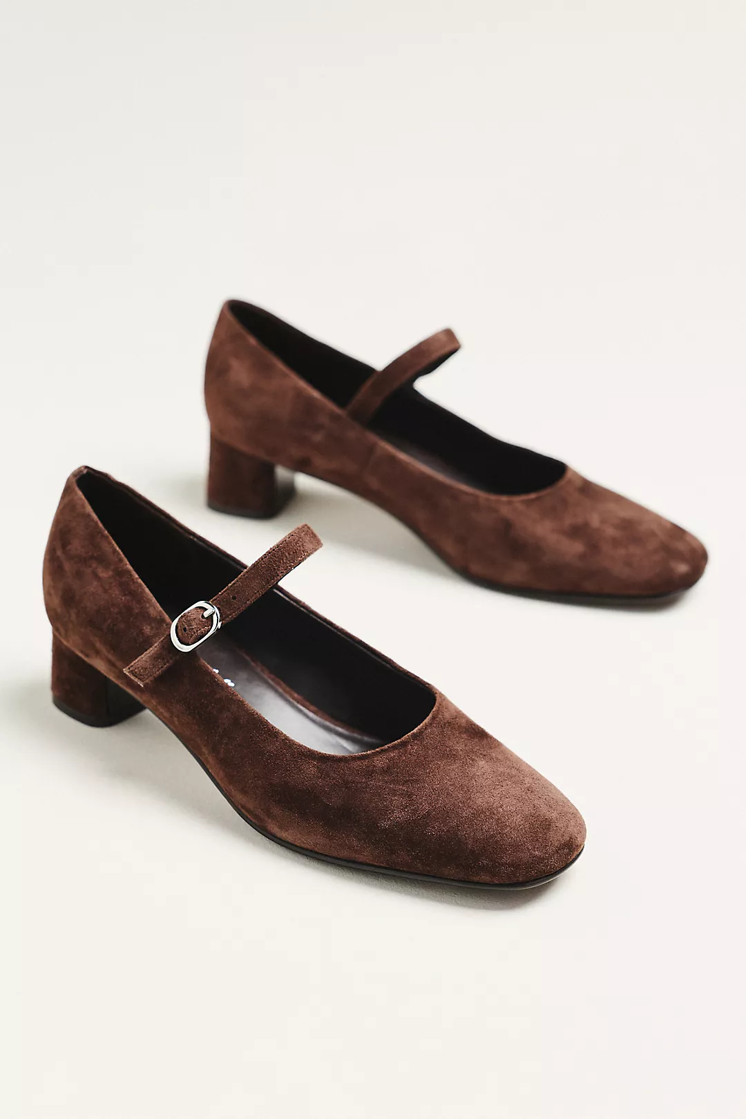 Jeffrey Campbell Top-Class Suede Mary Jane Heels