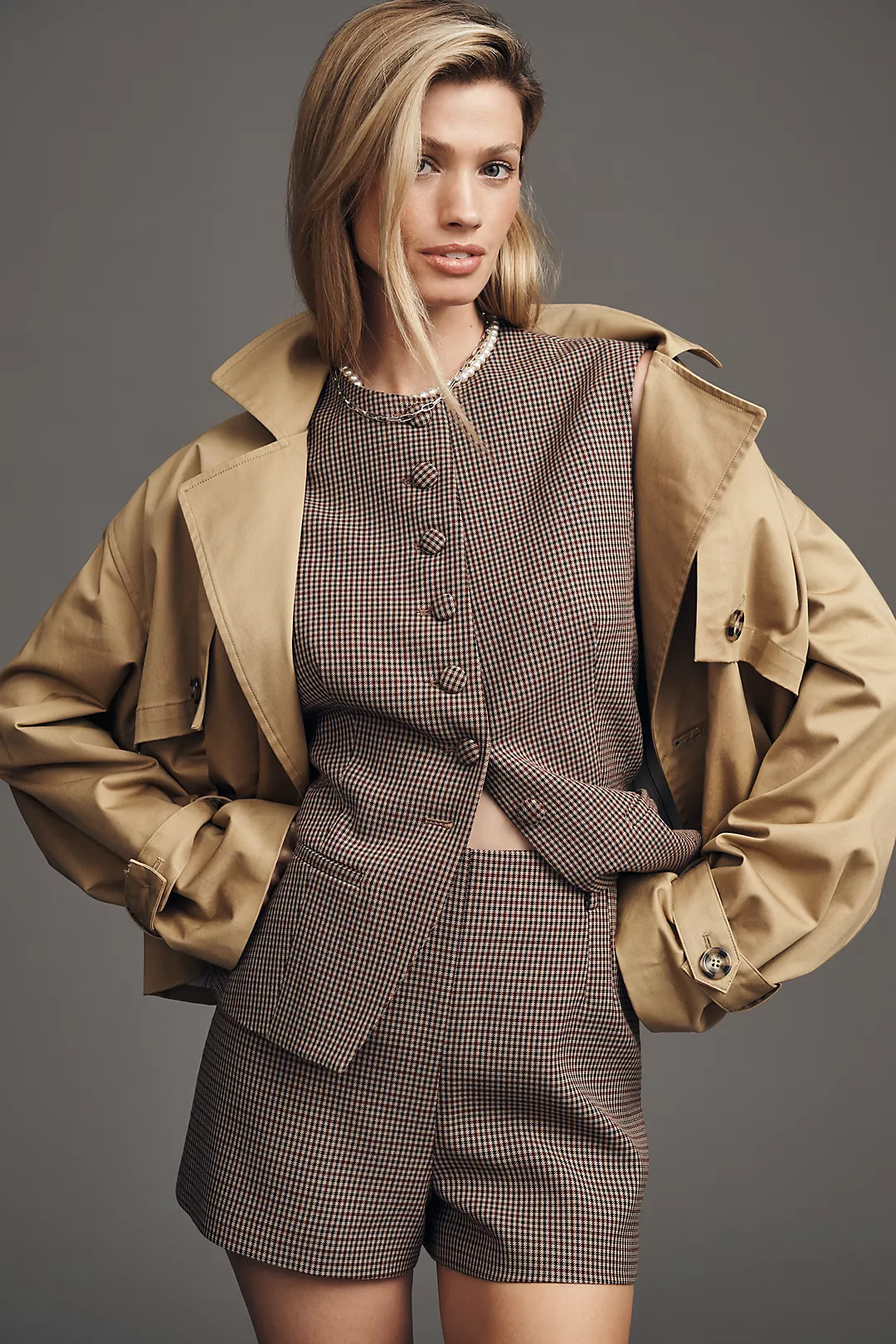 ASTR The Label Gisselle High-Rise Shorts