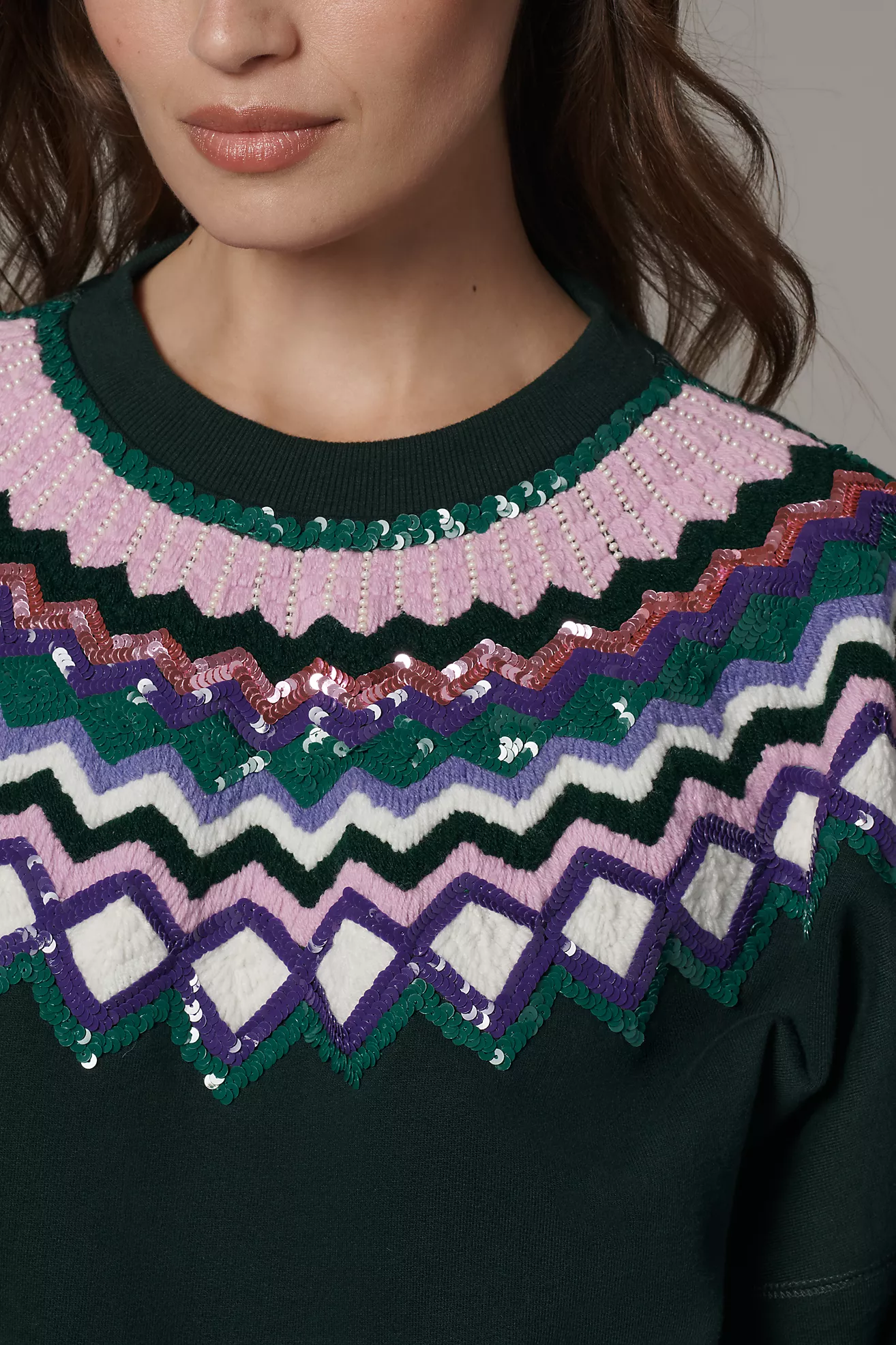 Essentiel Antwerp Embellished Pullover Sweater