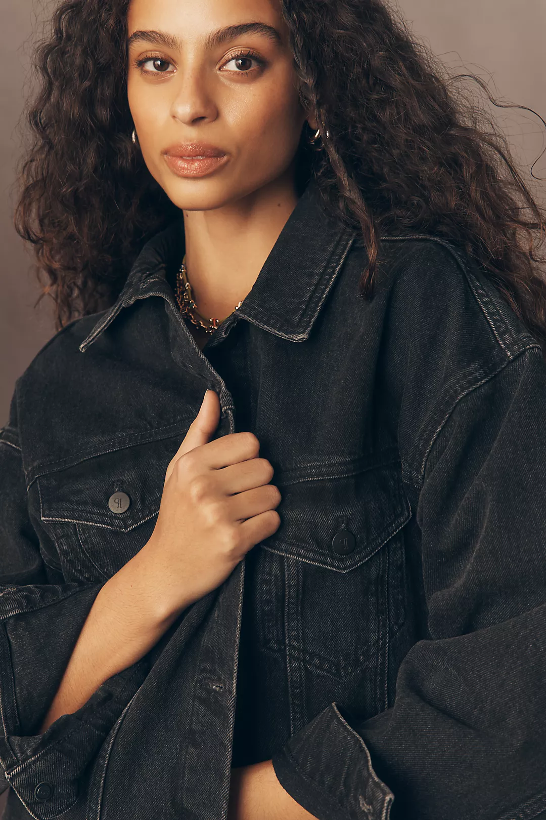The Weston Denim Boyfriend Jacket by Pilcro