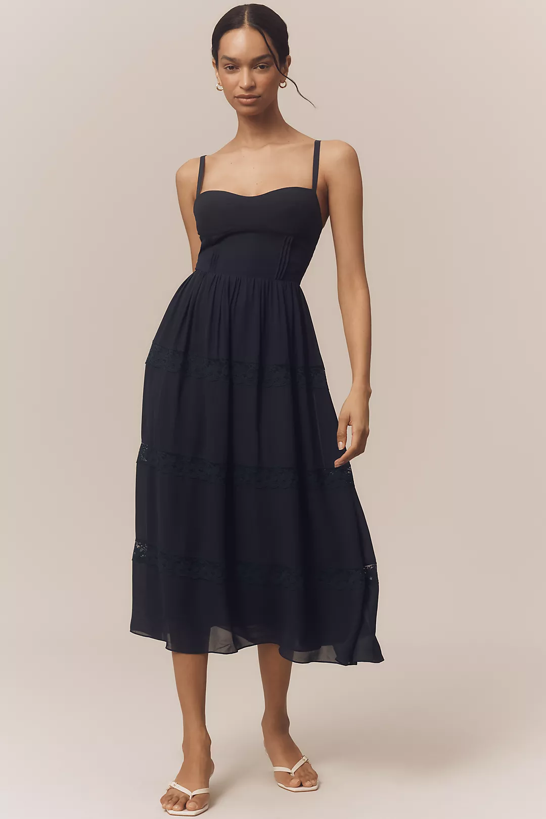 Reformation Dina Midi Dress