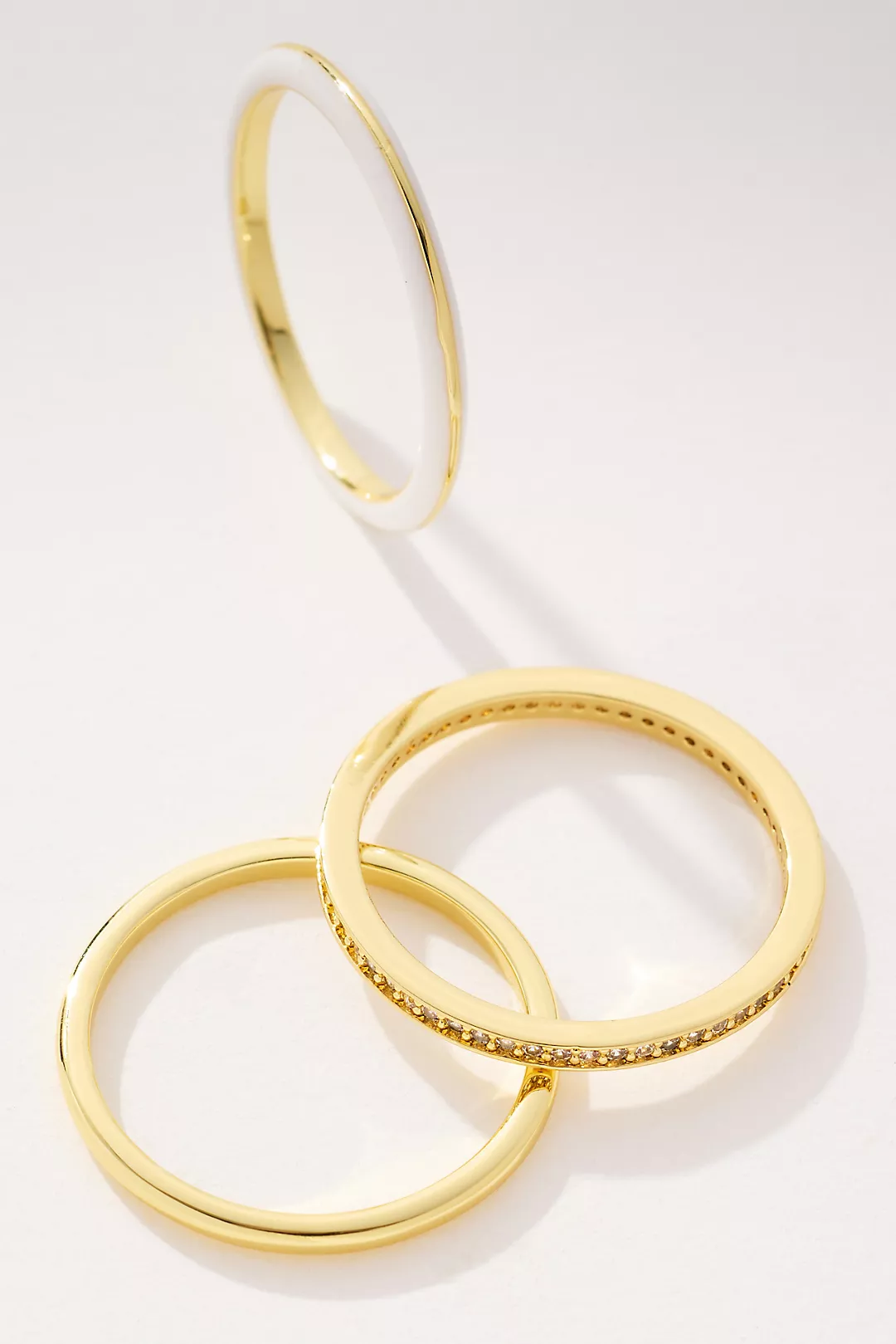 Uncommon James White Hot Forever Rings, Set of 3