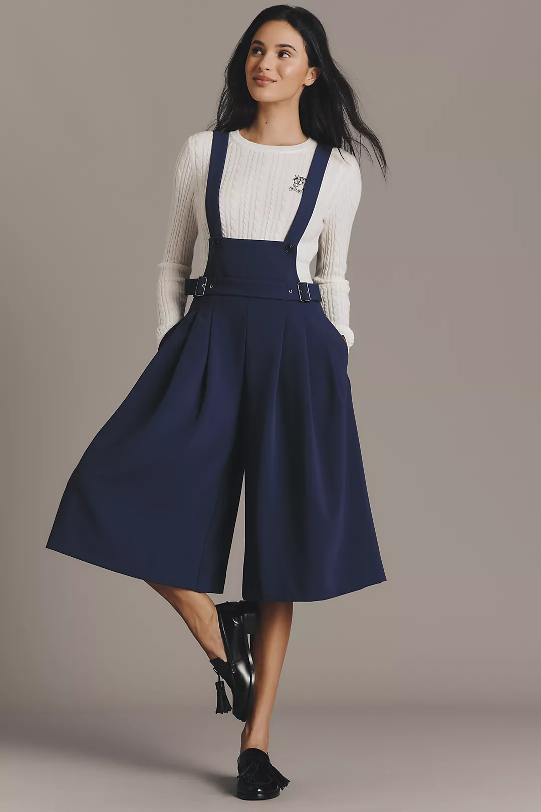 Maeve Suspender Pinafore Romper