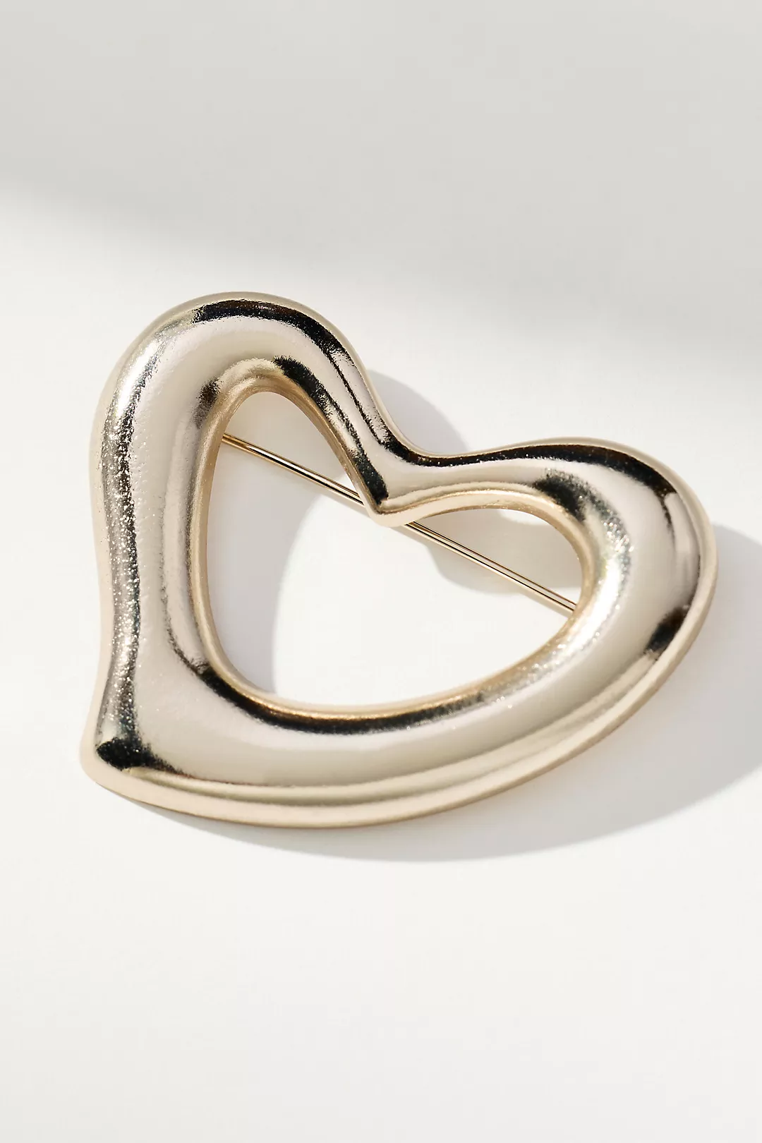 Heart Silhouette Brooch