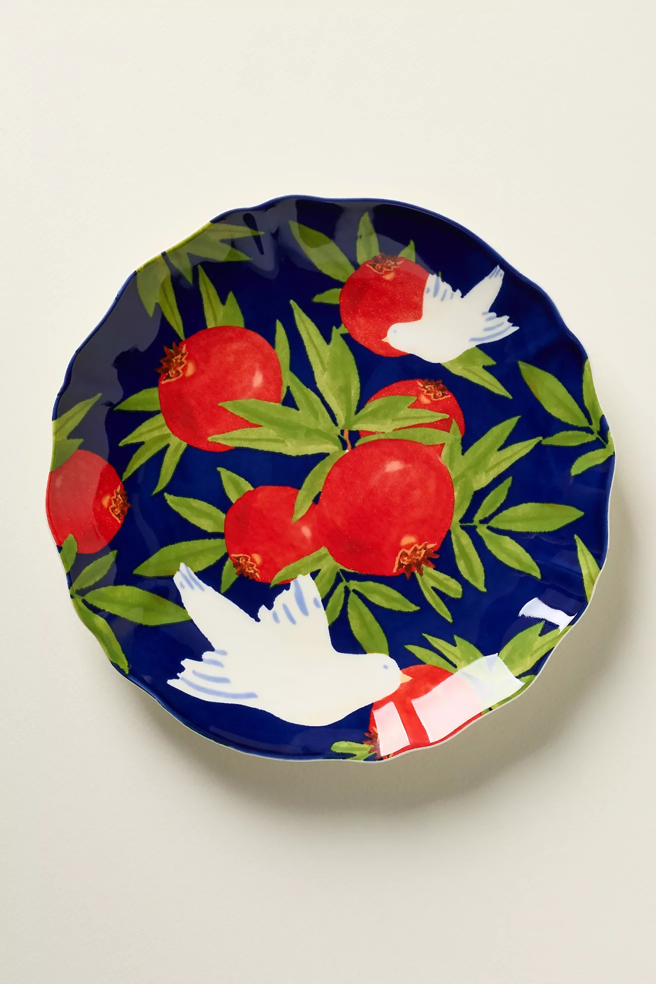 Leah Reena Goren Hanukkah Stoneware Dessert Plate