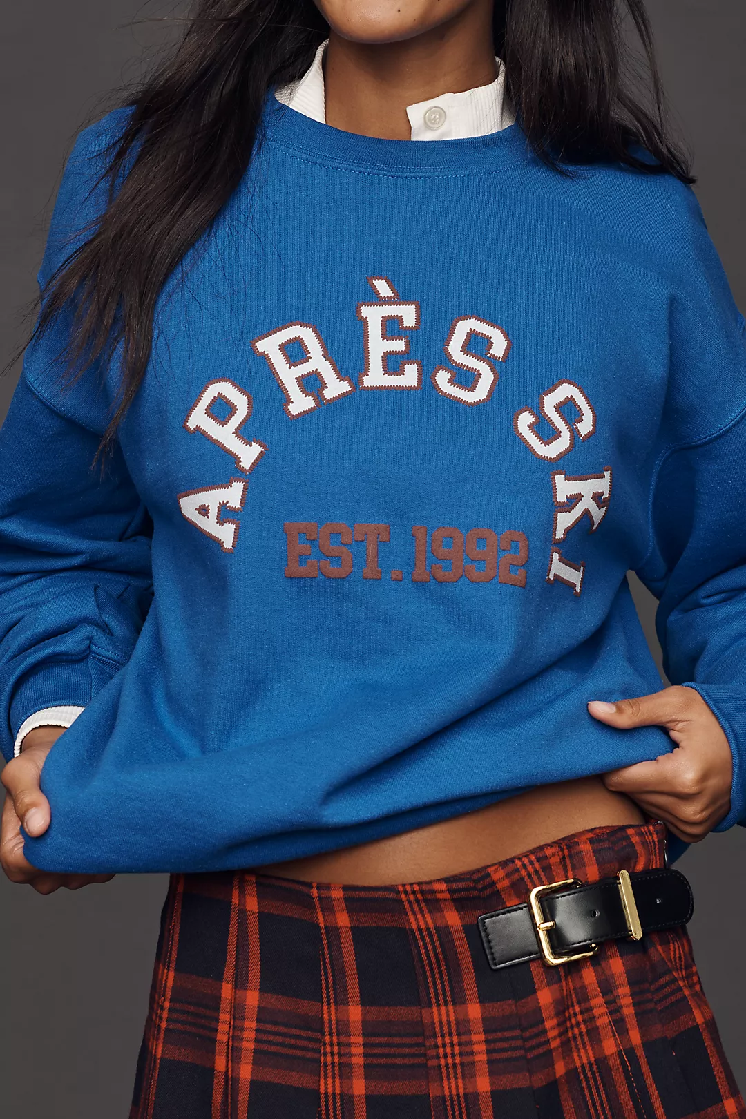 By Anthropologie Après Ski Fleece Sweatshirt