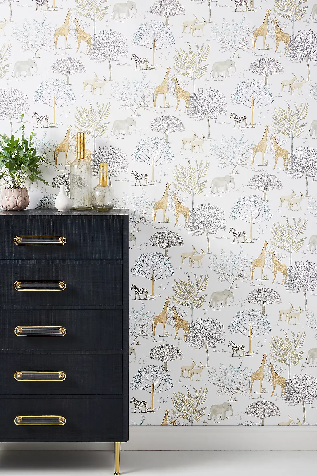 On the Savanna Animal Wallpaper