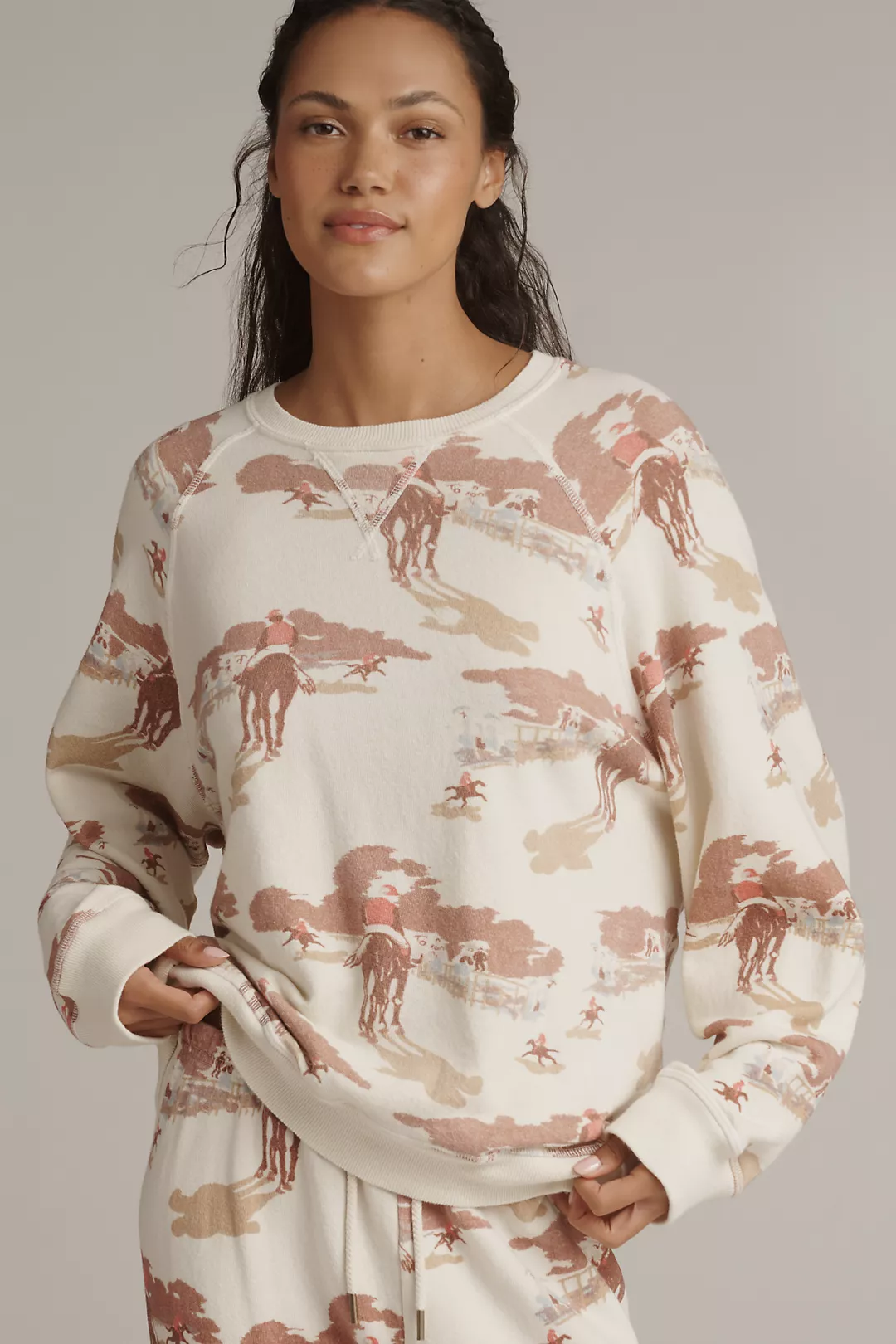 THE GREAT. Slouch Sweatshirt