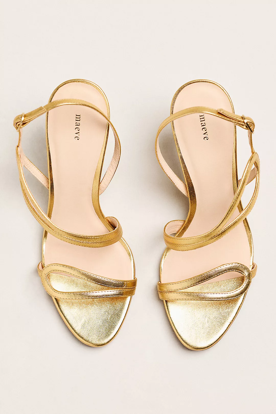 Maeve Loopy Ankle Wrap Heels