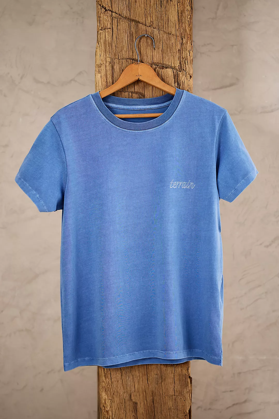 Terrain Botanical Print Cotton Tee