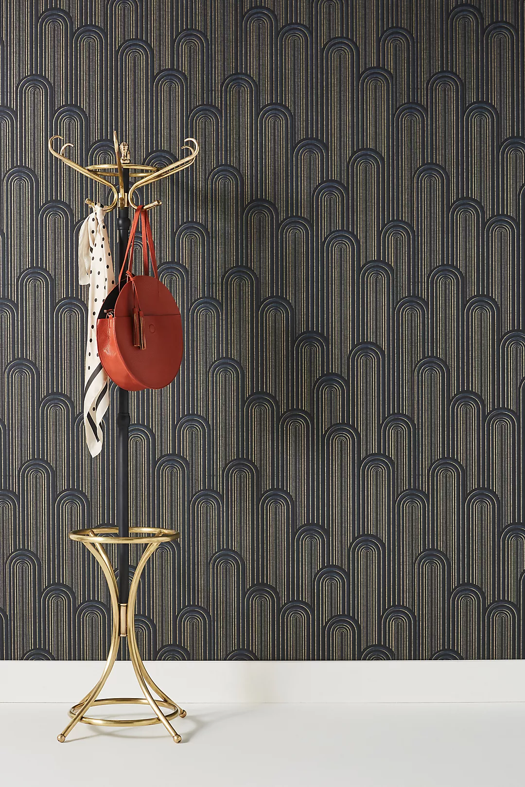 Speakeasy Metallic Bohemian Wallpaper