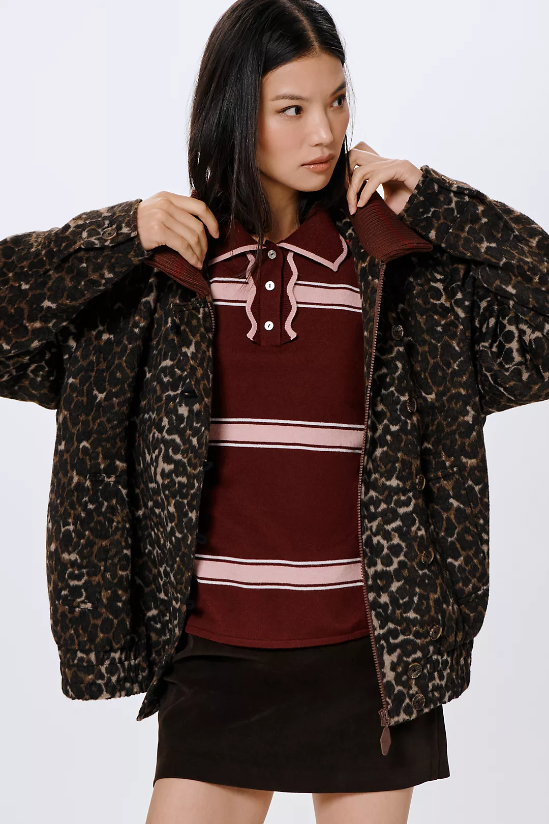 Damson Madder Pixie Bomber Jacket