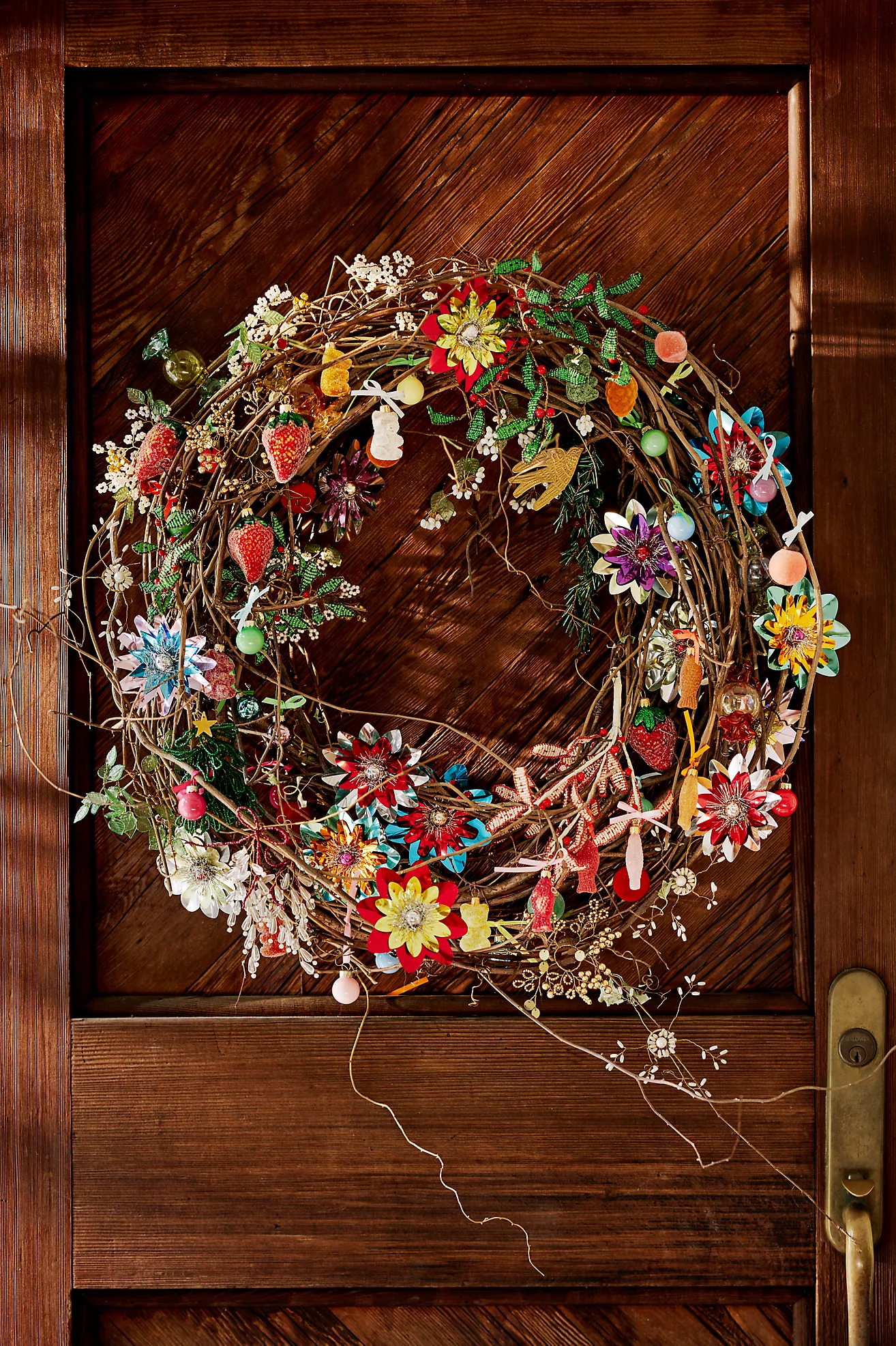 Gummy Bear Glass Ornaments, Set of 5