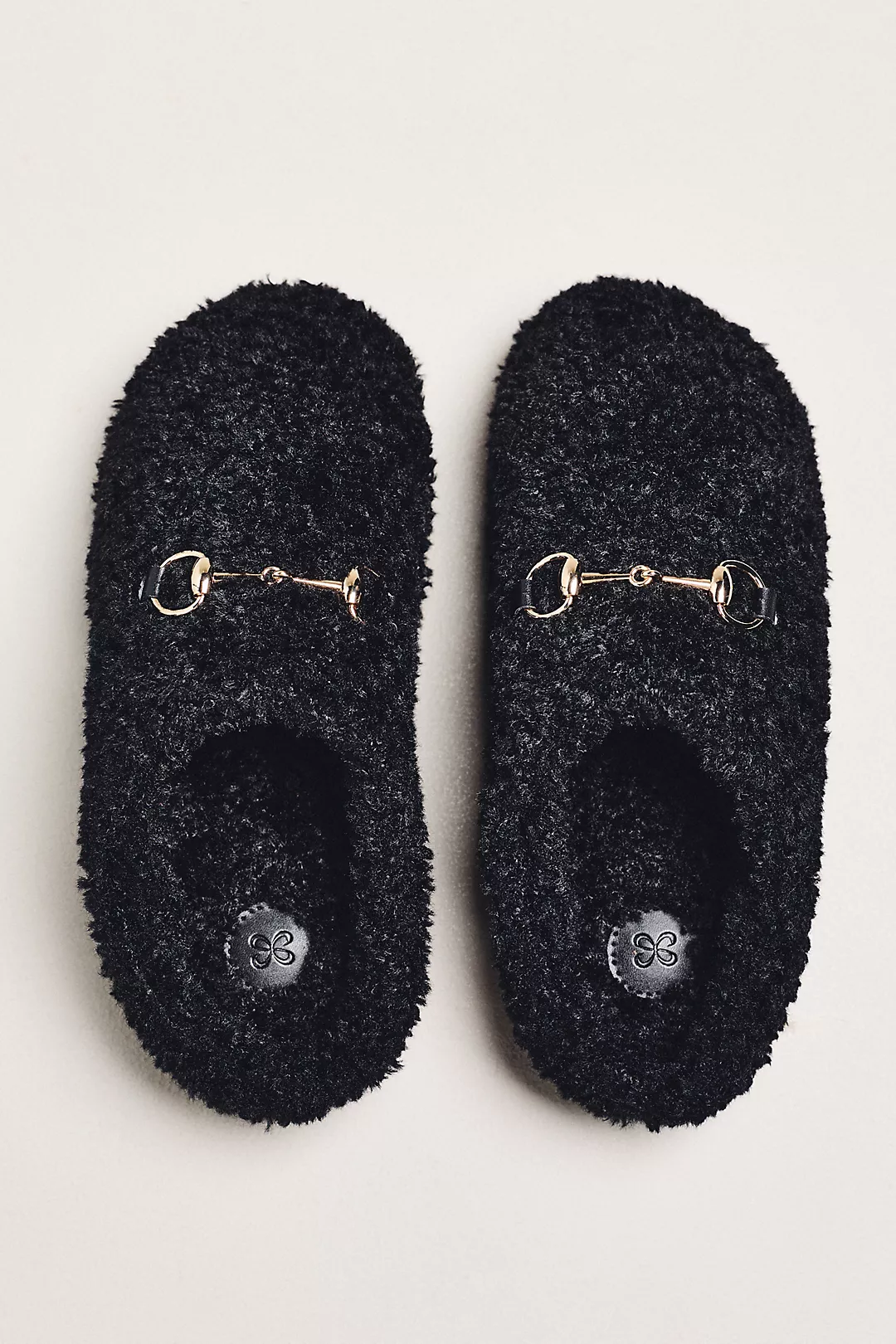 Maeve Sherpa Fleece Bit Scuff Slippers