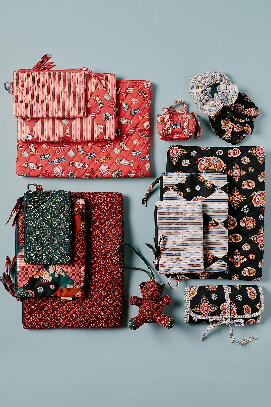 Vera Bradley x Anthropologie 3-Pouch Organizer Set