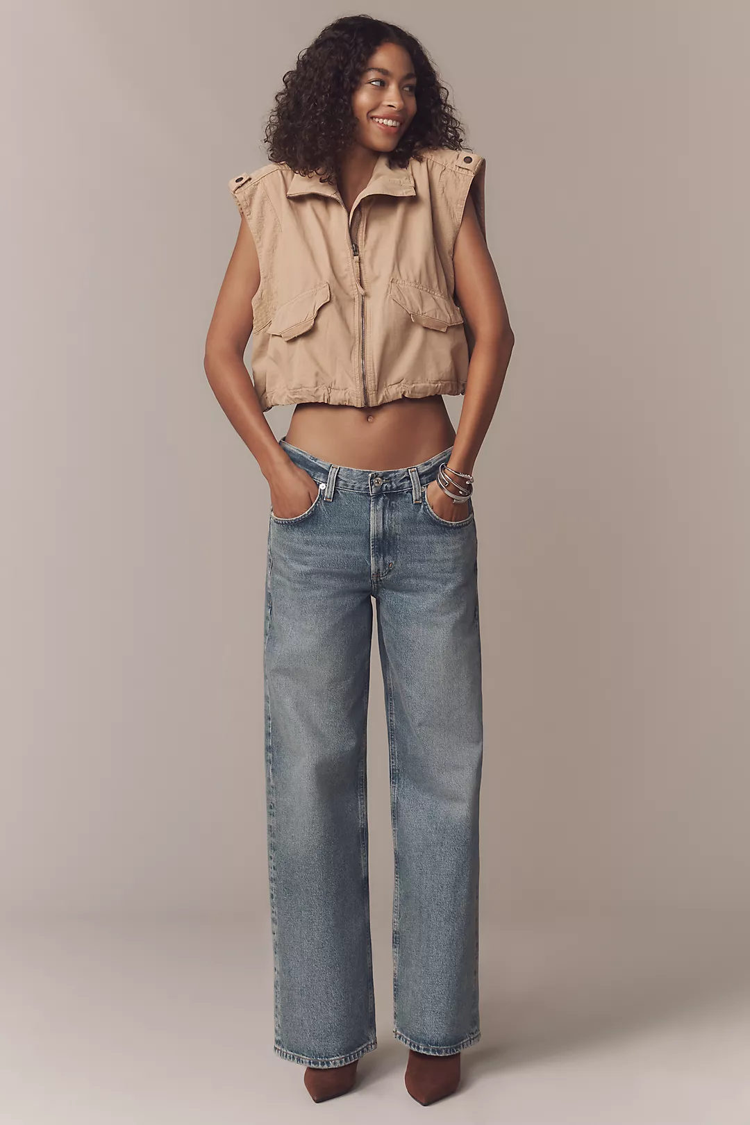 Citizens of Humanity Lindz Low-Rise Relaxed Jeans