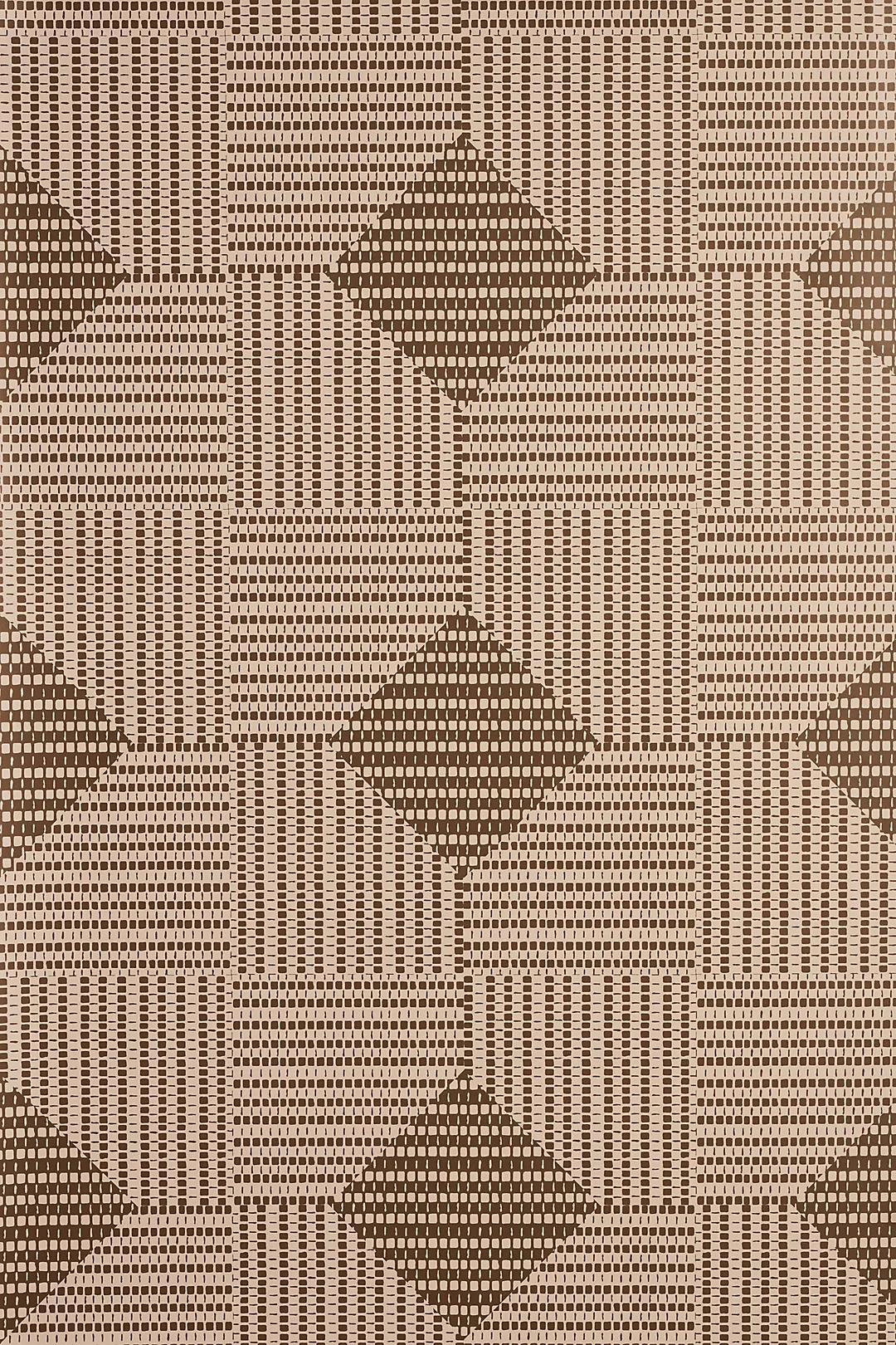 Mitchell Black Woven Basket Geometric Wallpaper