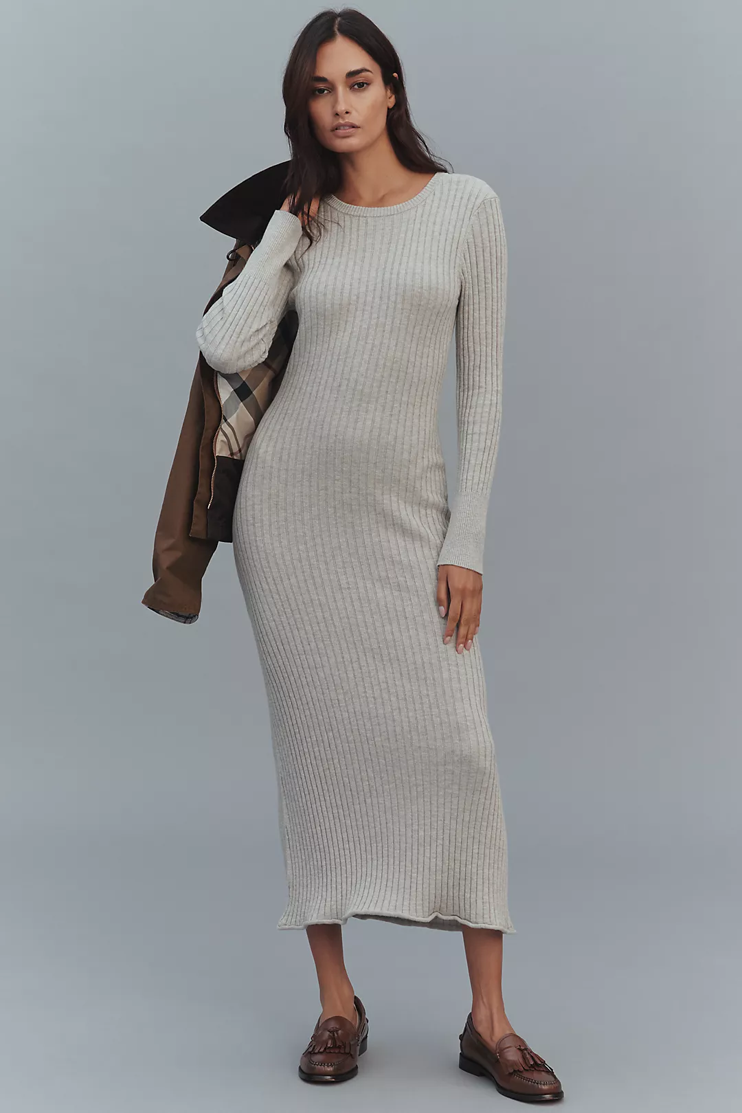 Daily Practice High Tide Long-Sleeve Midi Dress