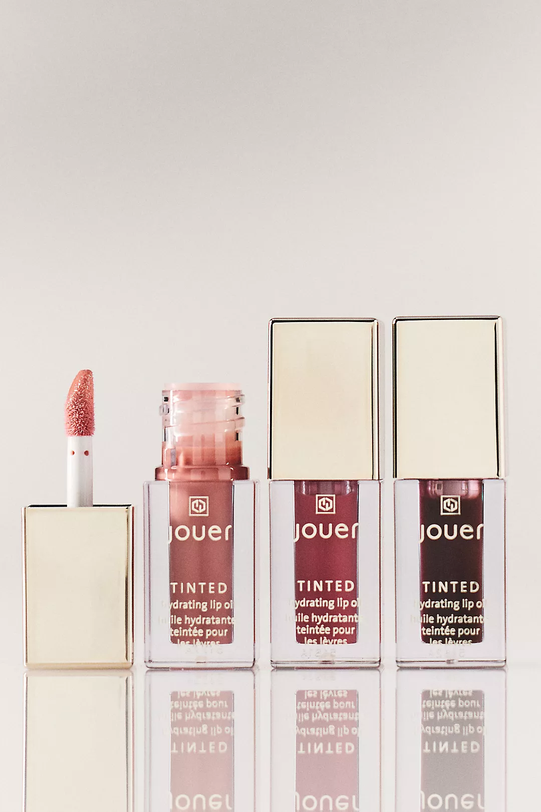 The Lip Edit: Jouer Deluxe Tinted Lip Oil Trio
