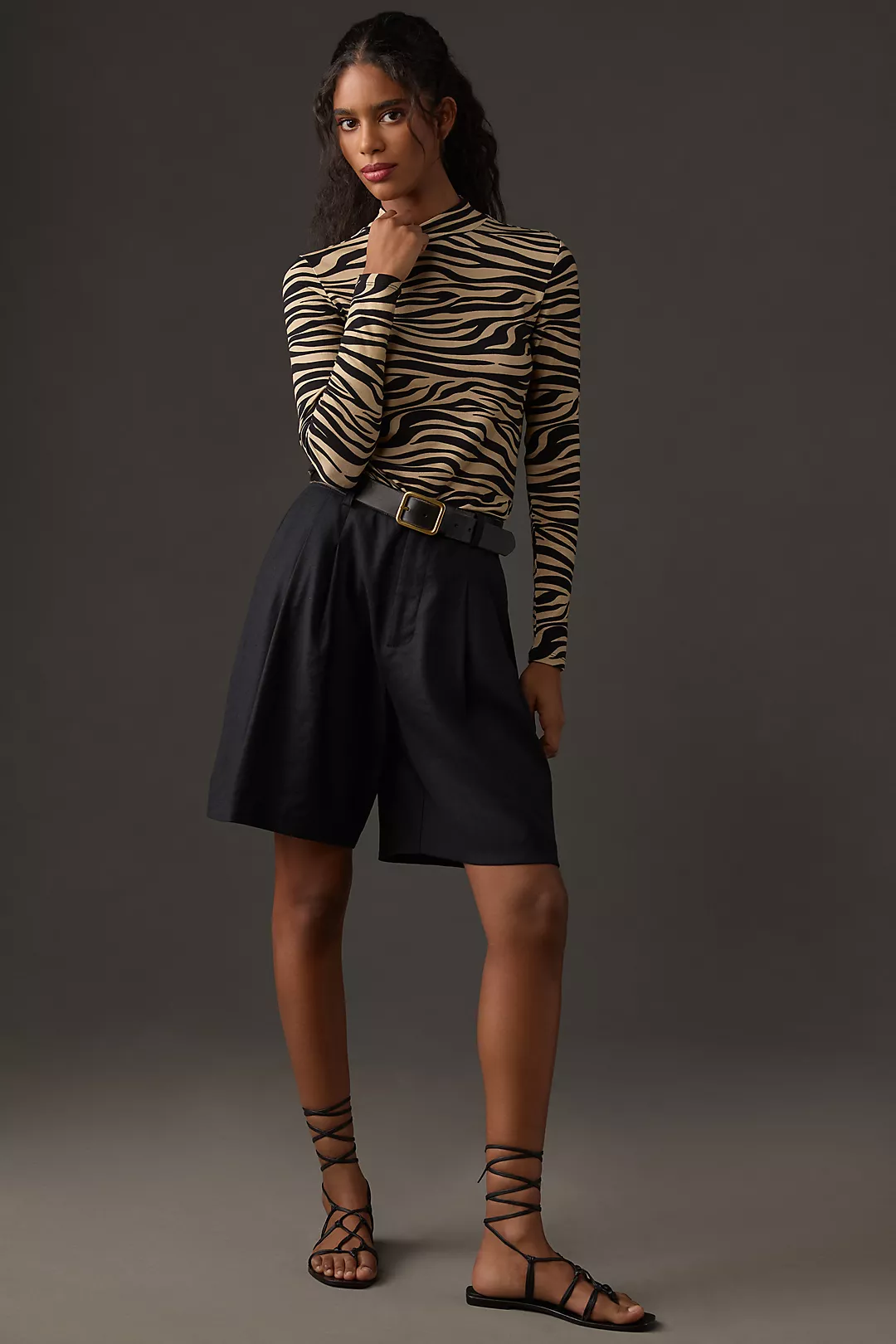 Scotch & Soda Long-Sleeve Allover Printed Top