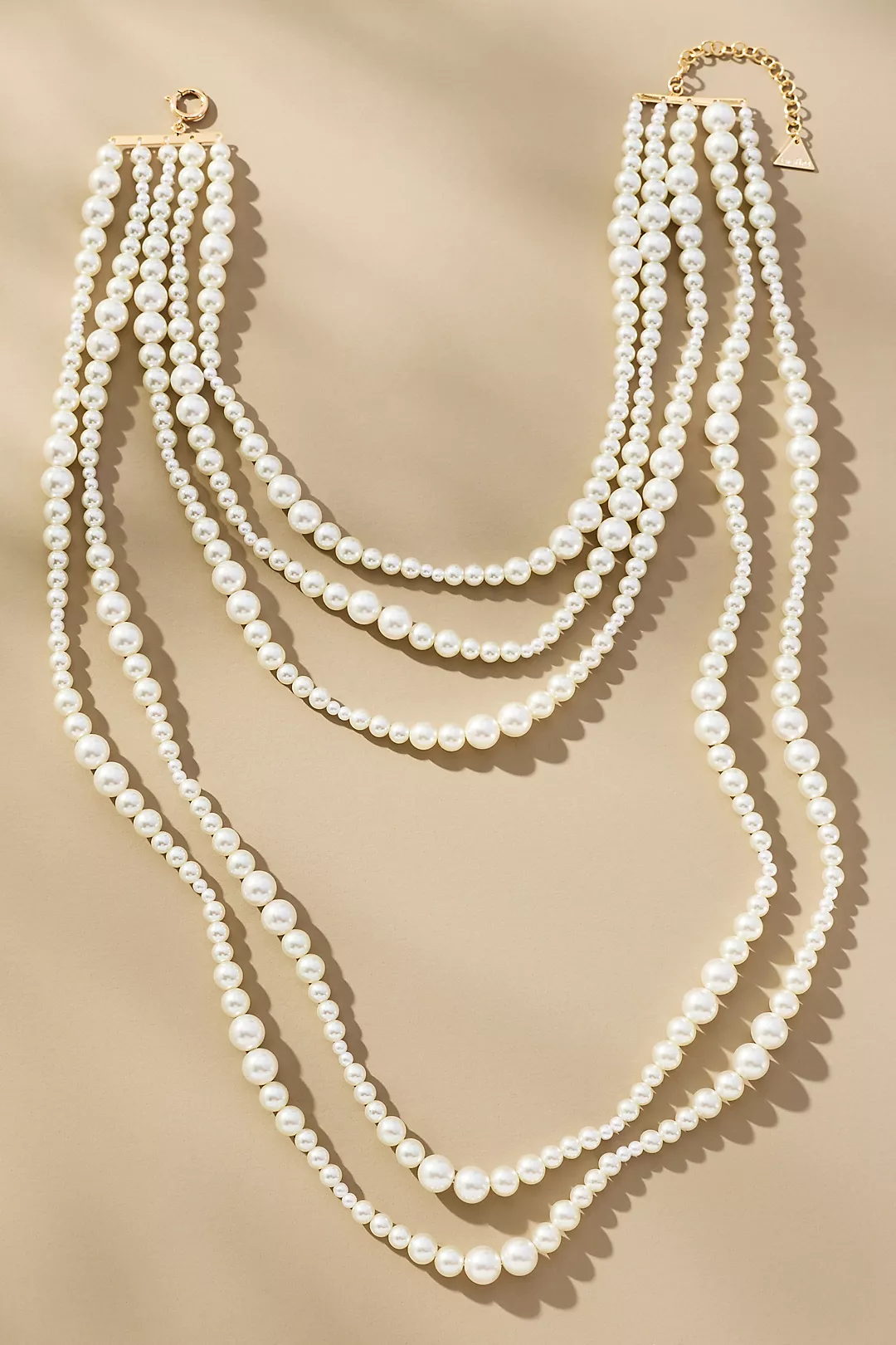Layered Pearl Necklace